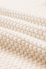 Load image into Gallery viewer, Iceland Blue High Neck Bat Short Sleeve Sweater - Fashion Queen - 22