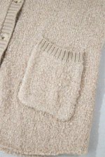 Load image into Gallery viewer, Jet Stream Collared Drop Shoulder Button Up Cardigan with Pocket - Fashion Queen - 10