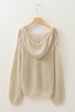 Load image into Gallery viewer, Jet Stream Hollow-out Kangaroo Pocket V Neck Hooded Sweater - Fashion Queen - 9