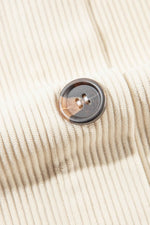 Load image into Gallery viewer, Jungle Green Oversized Corduroy Contrast Hooded Shacket - Fashion Queen - 30