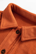 Load image into Gallery viewer, Khaki Colorblock Plaid Pattern Flap Pockets Buttoned Shacket - Fashion Queen - 5