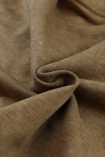 Load image into Gallery viewer, Khaki Exposed Seam Twist Open Back Oversized Sweatshirt - Fashion Queen - 14