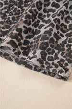 Load image into Gallery viewer, Khaki Leopard Denim Mini Skirt - Fashion Queen - 10