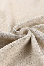 Load image into Gallery viewer, Khaki Leopard High Neck Side Slit Oversized Sweater - Fashion Queen - 12