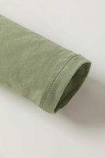 Load image into Gallery viewer, Laurel Green Long Sleeve Buttons V Neck Slim Fit Top - Fashion Queen - 8