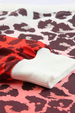 Load image into Gallery viewer, Leopard Gradient Long Sleeve Sweatshirt - Fashion Queen - 5