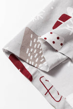 Load image into Gallery viewer, Light Grey Christmas Printed Shirt and Pants Pajama Set - Fashion Queen - 14