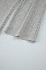 Load image into Gallery viewer, Light Grey Multi Pockets Lace-up High Waist Wide Leg Workout Pants - Fashion Queen - 18