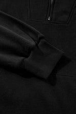 Load image into Gallery viewer, Light Grey Zip-up Stand Neck Kangaroo Pocket Sweatshirt - Fashion Queen - 22