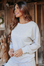 Load image into Gallery viewer, Long Sleeve Pullover and Jogger Pants Lounge Set - Fashion Queen - 26