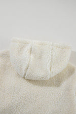 Load image into Gallery viewer, Medium Grey Fleece Zip Up Drawstring Hooded Pocketed Jacket - Fashion Queen - 21