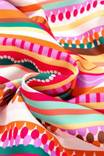 Load image into Gallery viewer, Multicolour Striped Thin Straps Smocked Back Boho Maxi Dress - Fashion Queen - 13