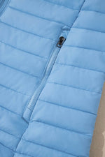 Load image into Gallery viewer, Myosotis Solid Color Quilted Zip-up Puffer Jacket - Fashion Queen - 27