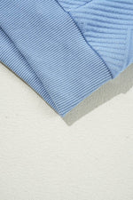 Load image into Gallery viewer, Myosotis Solid Textured Stand Neck Zipper Bomber Jacket - Fashion Queen - 14