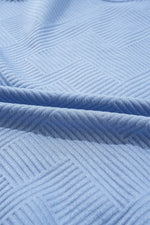 Load image into Gallery viewer, Myosotis Solid Textured Stand Neck Zipper Bomber Jacket - Fashion Queen - 16