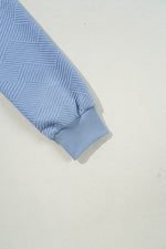 Load image into Gallery viewer, Myosotis Solid Textured Stand Neck Zipper Bomber Jacket - Fashion Queen - 17