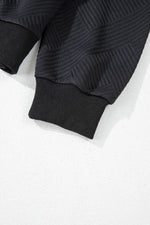 Load image into Gallery viewer, Myosotis Solid Textured Stand Neck Zipper Bomber Jacket - Fashion Queen - 30