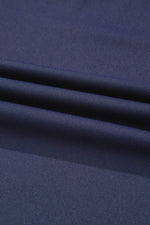 Load image into Gallery viewer, Navy Blue Raw Hem Loose Tee and Wide Leg Pants Set - Fashion Queen - 10