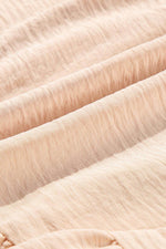 Load image into Gallery viewer, Oatmeal Crossover Backless Bodice Tiered Maxi Dress - Fashion Queen - 10