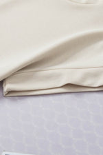 Load image into Gallery viewer, Oatmeal Plain Crew Neck Loose Fit Casual Top - Fashion Queen - 10