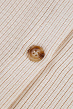 Load image into Gallery viewer, Oatmeal Textured Flap Pockets Buttoned Plus Size Shacket - Fashion Queen - 15