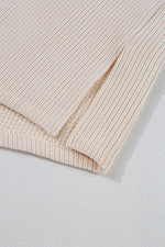 Load image into Gallery viewer, Oatmeal Textured Flap Pockets Buttoned Plus Size Shacket - Fashion Queen - 17