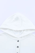 Load image into Gallery viewer, Orange Batwing Sleeve Pocketed Henley Hoodie - Fashion Queen - 25