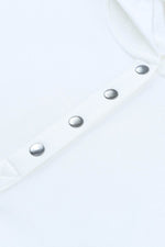 Load image into Gallery viewer, Orange Batwing Sleeve Pocketed Henley Hoodie - Fashion Queen - 26