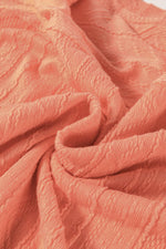 Load image into Gallery viewer, Pale Chestnut Textured Patched Pocket Short Sleeve Top Drawstring Shorts Set - Fashion Queen - 13