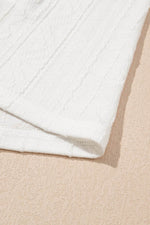 Load image into Gallery viewer, Pale Chestnut Textured Patched Pocket Short Sleeve Top Drawstring Shorts Set - Fashion Queen - 27