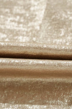 Load image into Gallery viewer, Pale Khaki Metallic Zip up Baseball Jacket - Fashion Queen - 19