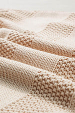 Load image into Gallery viewer, Pale Khaki Solid Color Cable Knit Ribbed Loose Sweater - Fashion Queen - 7