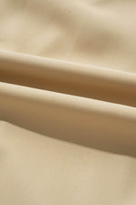 Load image into Gallery viewer, Pale Khaki Solid Color Lapel Collar Waist Tie Wind Coat - Fashion Queen - 24