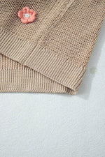 Load image into Gallery viewer, Parchment Hello Floral Embroidered Knit Loose Sweater - Fashion Queen - 8