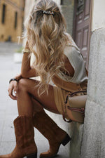 Load image into Gallery viewer, Parchment Side Buttons Sleeveless Overall Mini Dress - Fashion Queen - 5