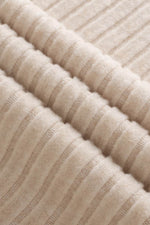 Load image into Gallery viewer, Parchment Solid Color Ribbed Short Sleeve Wide Leg Jumpsuit - Fashion Queen - 13