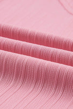 Load image into Gallery viewer, Peach Blossom Ruffled Half Sleeve V Neck Textured Top - Fashion Queen - 14