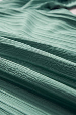 Load image into Gallery viewer, Peach Blossom Ruffled Half Sleeve V Neck Textured Top - Fashion Queen - 20