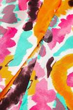 Load image into Gallery viewer, Pink Boho Tie-dye Print V Neck Maxi Dress - Fashion Queen - 17