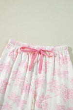 Load image into Gallery viewer, Pink Floral Long Sleeve and Pants Pajamas Set - Fashion Queen - 11