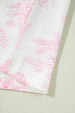 Load image into Gallery viewer, Pink Floral Long Sleeve and Pants Pajamas Set - Fashion Queen - 14