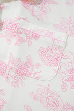 Load image into Gallery viewer, Pink Floral Long Sleeve and Pants Pajamas Set - Fashion Queen - 16