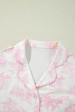 Load image into Gallery viewer, Pink Floral Long Sleeve and Pants Pajamas Set - Fashion Queen - 17
