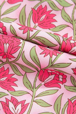 Load image into Gallery viewer, Pink Floral Print Puffy Cropped Tank and Mini Skirt Set - Fashion Queen - 13