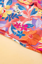 Load image into Gallery viewer, Pink Floral Print Sleeveless Ruffle Tiered Maxi Dress - Fashion Queen - 12