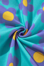 Load image into Gallery viewer, Pink Flower Print Long Sleeve Shirt Shorts Pajamas Set - Fashion Queen - 29