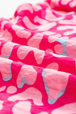 Load image into Gallery viewer, Pink Leopard Ruffle Straps Smocked High Waist Long Dress - Fashion Queen - 11