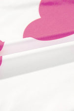 Load image into Gallery viewer, Pink Ruffled Tank Top And Heart Print Pants Lounge Set - Fashion Queen - 12