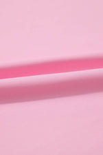 Load image into Gallery viewer, Pink Solid Pocketed Crossover High Waist Swim Skort - Fashion Queen - 20