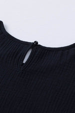 Load image into Gallery viewer, Pink Textured Tiered Ruffled Short Sleeve Blouse - Fashion Queen - 18